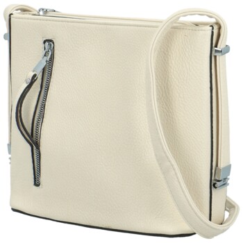 Dámská crossbody kabelka krémová - Firenze Rufina