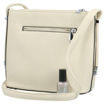 Dámská crossbody kabelka krémová - Firenze Rufina