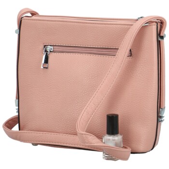 Dámská crossbody kabelka růžová - Firenze Rufina