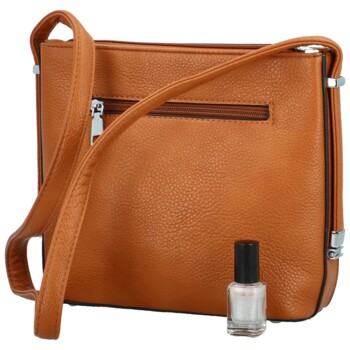 Dámská crossbody kabelka hnědá - Firenze Rufina