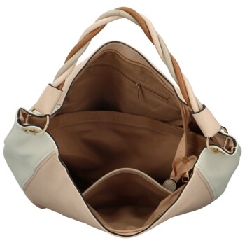 Dámská kabelka na rameno růžová - MaxFly Gioia