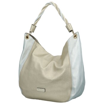 Dámská kabelka na rameno zlatá - MaxFly Gioia