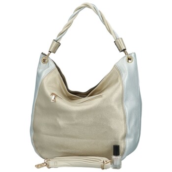 Dámská kabelka na rameno zlatá - MaxFly Gioia