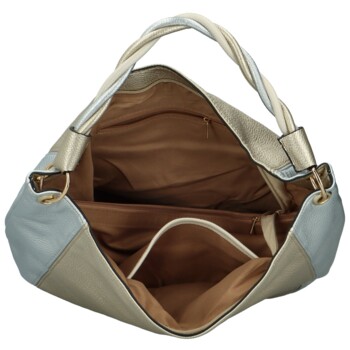 Dámská kabelka na rameno zlatá - MaxFly Gioia