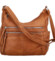 Dámská crossbody kabelka hnědá - Firenze Fresia
