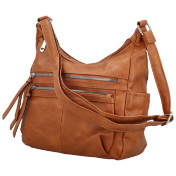 Dámská crossbody kabelka hnědá - Firenze Fresia