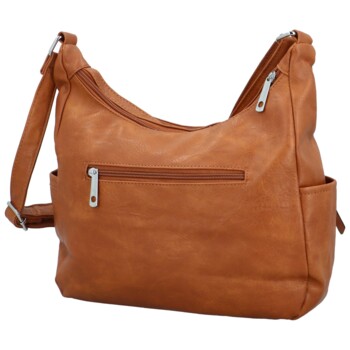 Dámská crossbody kabelka hnědá - Firenze Fresia