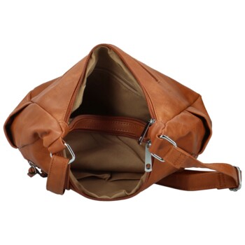 Dámská crossbody kabelka hnědá - Firenze Fresia