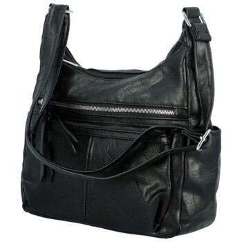 Dámská crossbody kabelka černá - Firenze Fresia