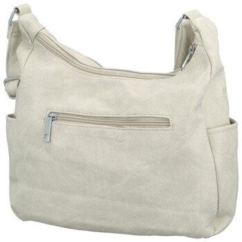 Dámská crossbody kabelka krémová - Firenze Fresia