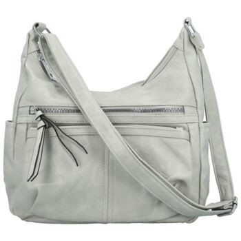 Dámská crossbody kabelka šedá - Firenze Fresia