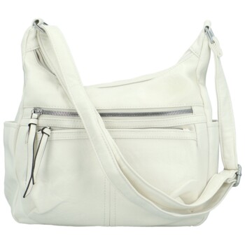 Dámská crossbody kabelka bílá - Firenze Fresia