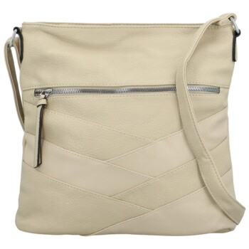 Dámská crossbody kabelka světle béžová - Firenze Rune