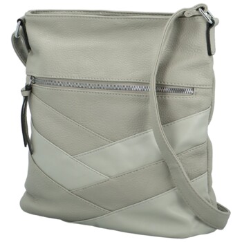 Dámská crossbody kabelka šedá - Firenze Rune