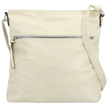 Dámská crossbody kabelka krémová - Firenze Rune