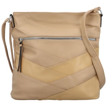 Dámská crossbody kabelka béžová - Firenze Rune