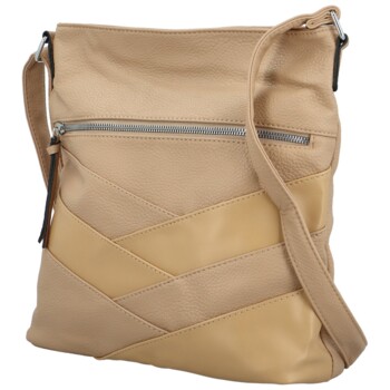 Dámská crossbody kabelka béžová - Firenze Rune