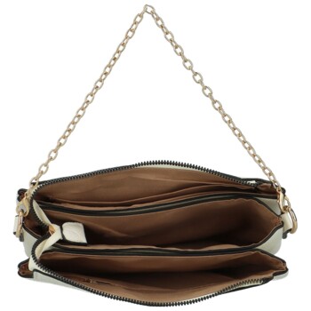Dámská crossbody kabelka krémová - MaxFly Fjodos