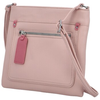 Dámská crossbody kabelka růžová - Maria C Edera
