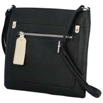 Dámská crossbody kabelka černá - Maria C Edera