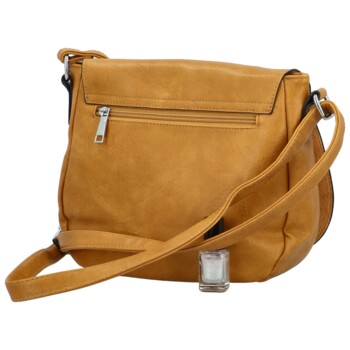 Dámská crossbody kabelka žlutá - Firenze Maiami