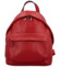 Dámský kožený batoh červený - Delami Vera Pelle Jeasse
