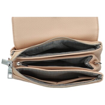 Dámská crossbody kabelka pudrová - MaxFly Chantals new