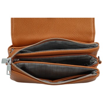 Dámská crossbody kabelka hnědá - MaxFly Chantals new