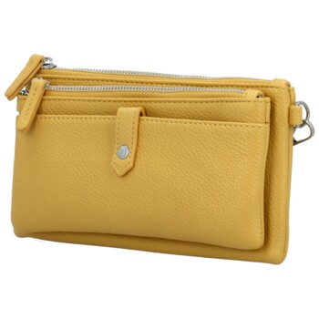 Dámská crossbody kabelka žlutá - MaxFly Kseni
