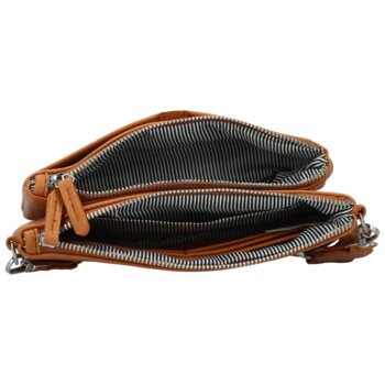 Dámská crossbody kabelka hnědá - MaxFly Kseni