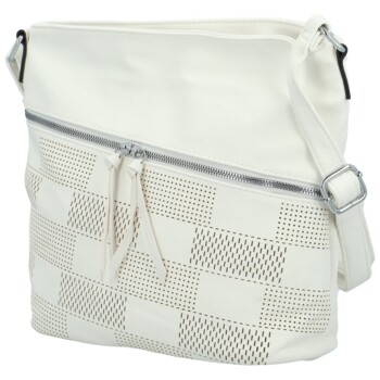 Dámská crossbody kabelka bílá - Firenze Sadie