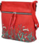 Dámská crossbody kabelka červená - Firenze Kaela