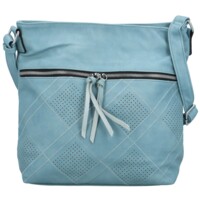Dámská crossbody kabelka džínově modrá - Firenze Briar