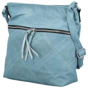 Dámská crossbody kabelka džínově modrá - Firenze Briar