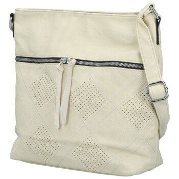 Dámská crossbody kabelka krémová - Firenze Briar