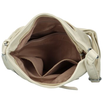 Dámská crossbody kabelka krémová - Firenze Briar