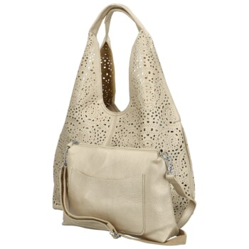 Dámský set kabelek zlatý - Paolo bags Seleuca