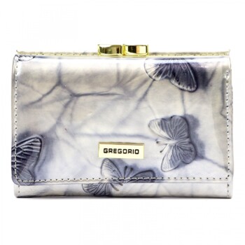 Dámská kožená peněženka krémová - Gregorio Clarissa