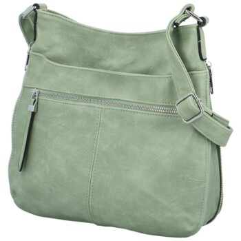 Dámská crossbody kabelka modrozelená - Firenze Grete new