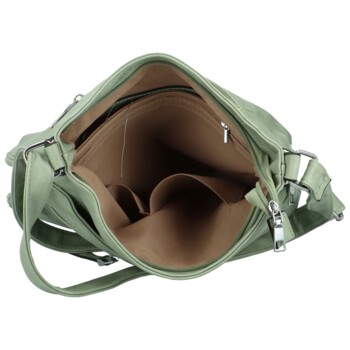 Dámská crossbody kabelka modrozelená - Firenze Grete new