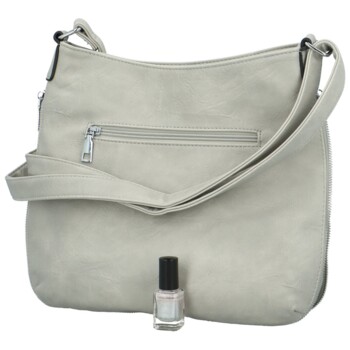 Dámská crossbody kabelka šedá - Firenze Grete new