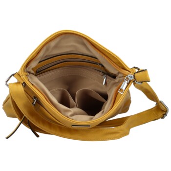 Dámská crossbody kabelka žlutá - Romina & Co Bags Garetha