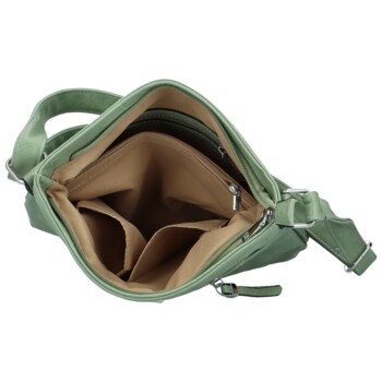 Dámská crossbody kabelka modrozelená - Romina & Co Bags Garetha