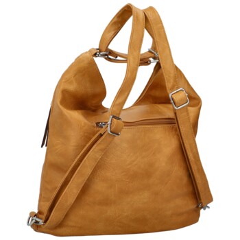 Dámský kabelko/batoh žlutý - Romina & Co Bags Pantelis