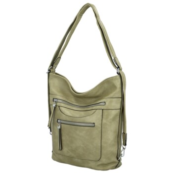 Dámský kabelko/batoh zelený - Romina & Co Bags Kalenyk new