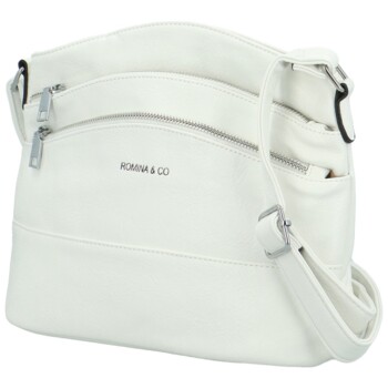 Dámská crossbody kabelka bílá - Romina & Co Bags Nerys