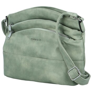 Dámská crossbody kabelka modrozelená - Romina & Co Bags Nerys