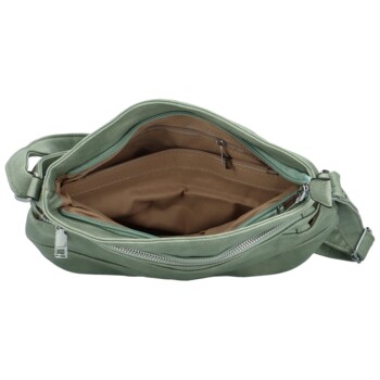 Dámská crossbody kabelka modrozelená - Romina & Co Bags Nerys
