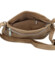 Dámská crossbody kabelka tmavě béžová - Romina & Co Bags Nerys