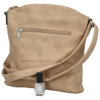 Dámská crossbody světle béžová - Romina & Co Bags Zigitta